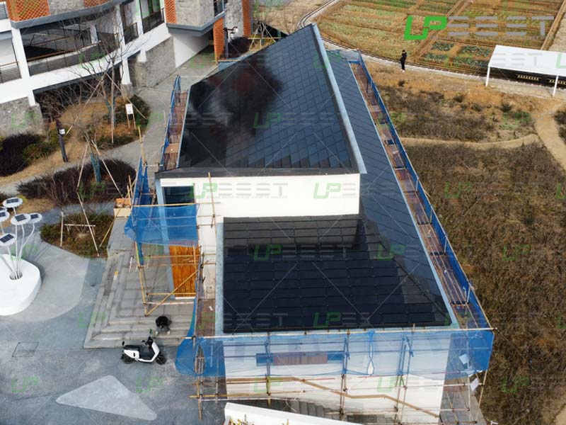 Upbest南京BIPV太阳能瓦屋顶项目竣工